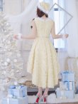 画像5: 【即日発送！】【サンタコス 4点セット】【S-Mサイズ/2カラー】立体ローズショートインスカートサンタコスプレ[YMT] (5)