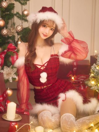 サンタ / sugar】袖丈：長袖/七分袖 - sugar