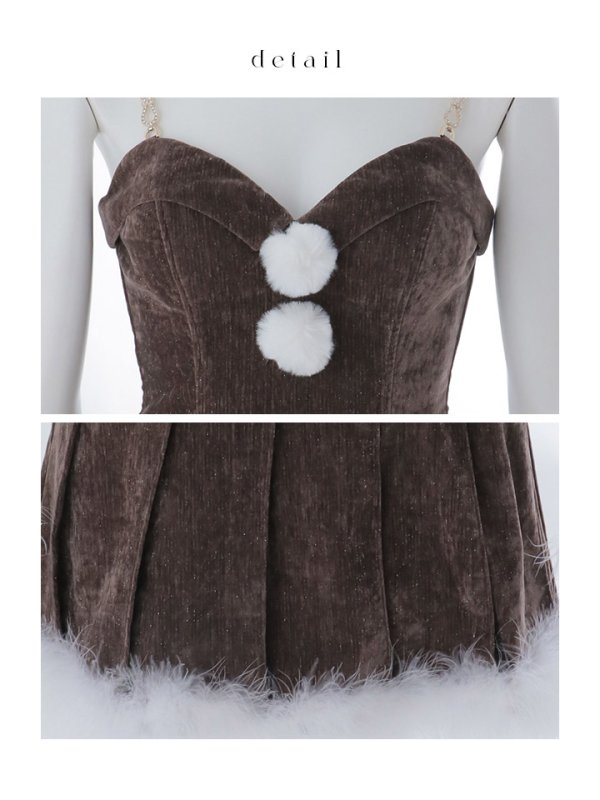 画像39: 【即日発送】【サンタ】クラシカルベルト付きサンタコスプレ【コスプレ6点セット】【XS-Lサイズ/3カラー】[OF03] (39)