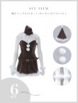 画像31: 【即日発送】【サンタ】クラシカルベルト付きサンタコスプレ【コスプレ6点セット】【XS-Lサイズ/3カラー】[OF03] (31)