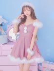 画像2: 【サンタSALE!!】【即日発送！】【サンタコス 4点セット】【S-Lサイズ/3カラー】フレアチュールサンタコスプレ[HC03] (2)