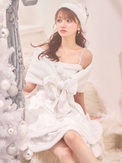 ケープ付きフレアサンタコスプレ