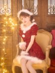 画像24: 【即日発送！】【サンタコス 4点セット】【XS-XLサイズ/3カラー】ツイードビジュープリーツスカートサンタコスプレ[HC03] (24)