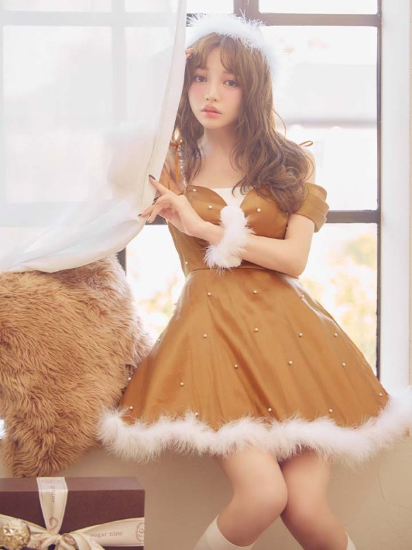 モデル:吉木千沙都 身長:158cm 着用サイズ:Sサイズ