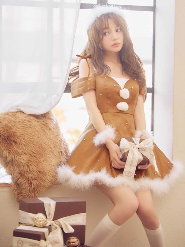 モデル:吉木千沙都 身長:158cm 着用サイズ:Sサイズ