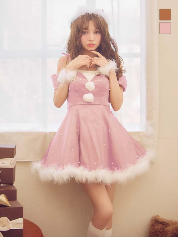 モデル:吉木千沙都 身長:158cm 着用サイズ:Sサイズ