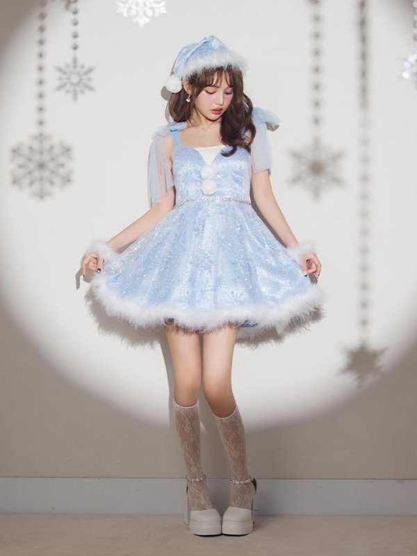 モデル:ちぃぽぽ 身長:158cm 着用サイズ:Sサイズ