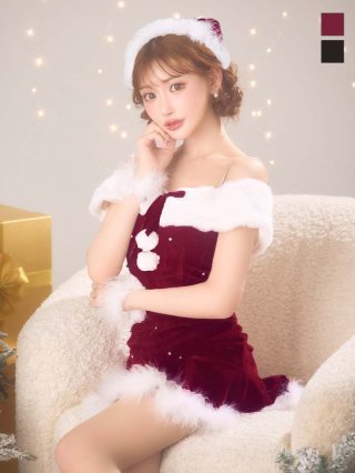 即日発送】【サンタ】スパンコールバルーンサンタコスプレ【コスプレ4