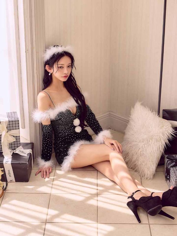 モデル:まおちゃる　身長:160cm　着用サイズ:Sサイズ