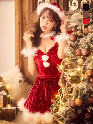 sugar サンタコスプレ　キャバ XSサイズ サンタコスプレ - キャバドレス専門店 sugar (シュガー)