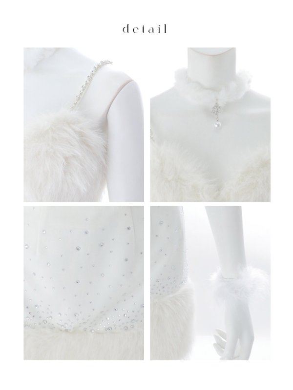 画像18: 【即日発送】【サンタ】ファービジューセットアップ雪だるまコスプレ【コスプレ6点セット】【XS-Mサイズ/1カラー】[HC02] (18)