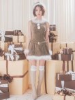 画像15: 【即日発送】【サンタ】ベルト付きファーサンタコスプレ【コスプレ4点セット】【XS-XLサイズ/3カラー】[OF04] (15)