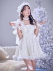 画像14: 【即日発送】【サンタ】ラメチュールオフショルリボンサンタコスプレ【コスプレ5点セット】【XS-Lサイズ/1カラー】[HC02] (14)