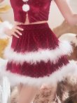 レッド　モデル：明日花キララ　身長162cm　着用サイズ：Sサイズ