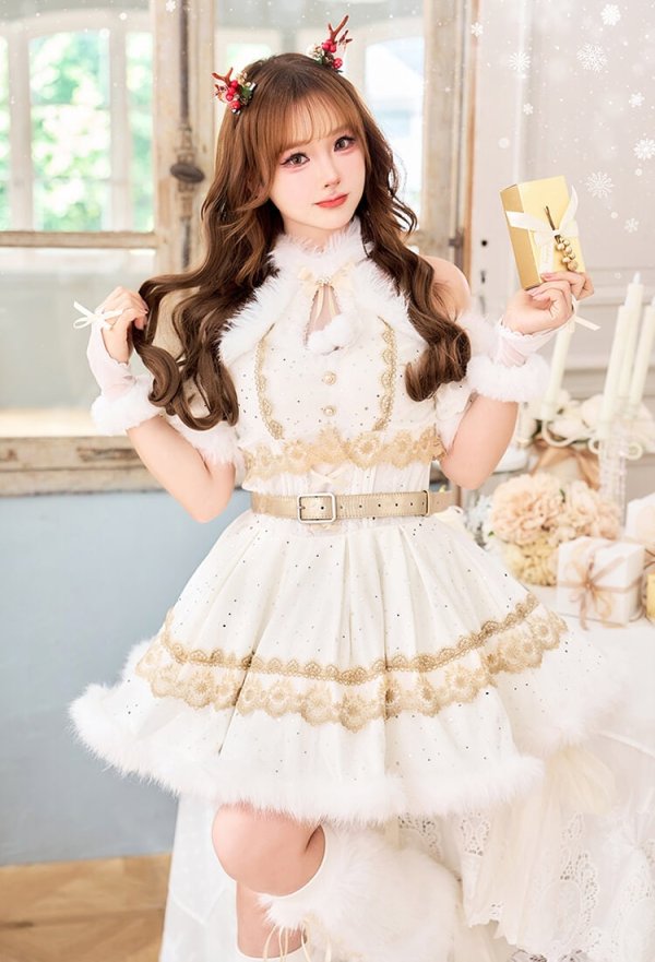 画像4: 【即日発送】【サンタ】ジュエルドブランシュトナカイ【Malymoon/マリームーン】【コスプレ8点セット】【SMサイズ/1カラー】[HC03] (4)