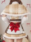画像28: 【即日発送】【サンタ】ノエルドチェックケープサンタ【Malymoon/マリームーン】【コスプレ9点セット】【フリーサイズ/2カラー】[OF03] (28)