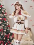 画像5: 【即日発送】【サンタ】ノエルドチェックケープサンタ【Malymoon/マリームーン】【コスプレ9点セット】【フリーサイズ/2カラー】[OF03] (5)