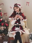 画像7: 【即日発送】【サンタ】ノエルドチェックケープサンタ【Malymoon/マリームーン】【コスプレ9点セット】【フリーサイズ/2カラー】[OF03] (7)