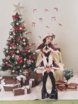 画像12: 【即日発送】【サンタ】ノエルドチェックケープサンタ【Malymoon/マリームーン】【コスプレ9点セット】【フリーサイズ/2カラー】[OF03] (12)
