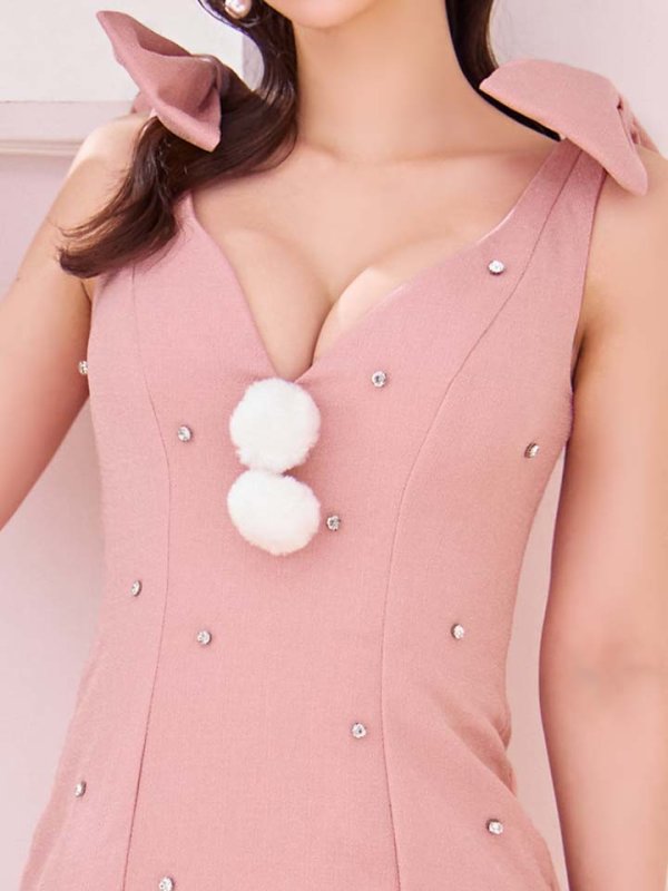 モデル:にじほ　身長:159cm　着用サイズ:Sサイズ