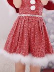 画像28: 【一部予約商品/11月中旬発送予定】【サンタコス 4点セット】【XS-XLサイズ/3カラー】ラメツイードミニワンピースサンタ[YMT] (28)