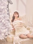画像17: 【サンタSALE!!】【即日発送】【サンタコス 3点セット】【XS-XLサイズ/1カラー】オフショルダーシアーチュールフレアサンタコスプレ[HC02] (17)