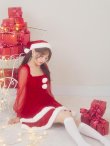 画像10: 【サンタSALE!!】【即日発送】【サンタコス 3点セット】【S-Lサイズ/1カラー】チュールシアーフレアサンタコスプレ[HC02] (10)