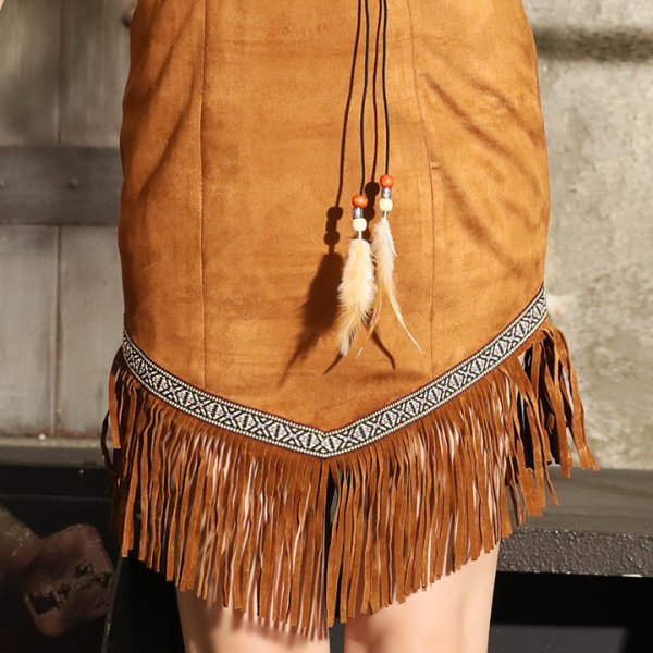 画像6: 【SALE!!】【ハロウィン4点セット】インディアンコスプレセット[HC03] (6)