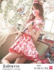画像1: 【値下げ！】【即日発送】SALE！ピンクアーミーワンピース【ハロウィンコスプレ3点セット】【S-XLサイズ/1カラー】（STEE06 W）[YMT] (1)