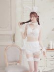 画像11: 【即日発送】【sugar nine×マリームーンコラボ】 セクシーレースバニーコスプレセット【sugar nineハロウィン7点セット】【S-Mサイズ/1カラー】[YMT] (11)