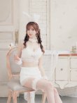 画像8: 【即日発送】【sugar nine×マリームーンコラボ】 セクシーレースバニーコスプレセット【sugar nineハロウィン7点セット】【S-Mサイズ/1カラー】[YMT] (8)