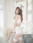 画像10: 【即日発送】【sugar nine×マリームーンコラボ】 セクシーレースバニーコスプレセット【sugar nineハロウィン7点セット】【S-Mサイズ/4カラー】[YMT] (10)