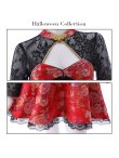 画像16: 【即日発送】フレアチャイナドレスコスプレセット【sugar nineハロウィン2点セット】【4サイズ/2カラー】(SE01YN)【YMT】 (16)