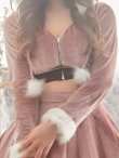 画像8: 【即日発送】フードベロアバニーコスプレセット【sugar nineハロウィン2点セット】【S?XLサイズ/1カラー】【YMT】 (8)