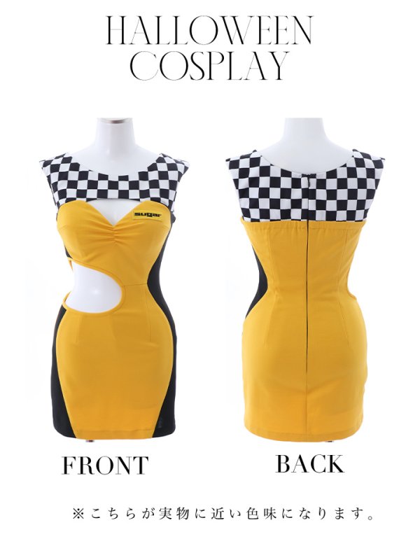 画像12: 【即日発送】レースクイーンコスプレ【sugar nineハロウィン】【XS-Mサイズ/1カラー】[OF01] (12)