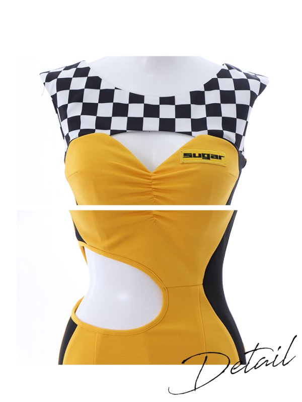 画像13: 【即日発送】レースクイーンコスプレ【sugar nineハロウィン】【XS-Mサイズ/1カラー】[OF01] (13)