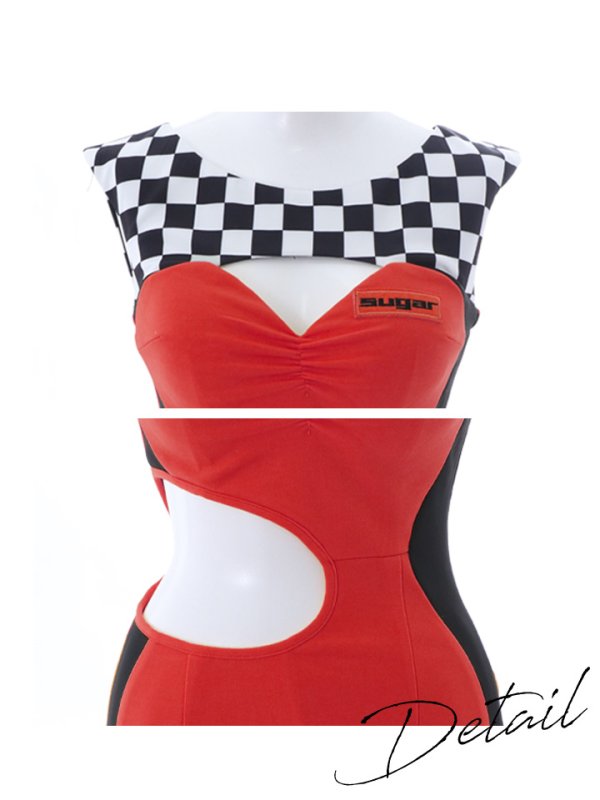 画像31: 【即日発送】レースクイーンコスプレ【sugar nineハロウィン】【XS-Mサイズ/1カラー】[OF01] (31)