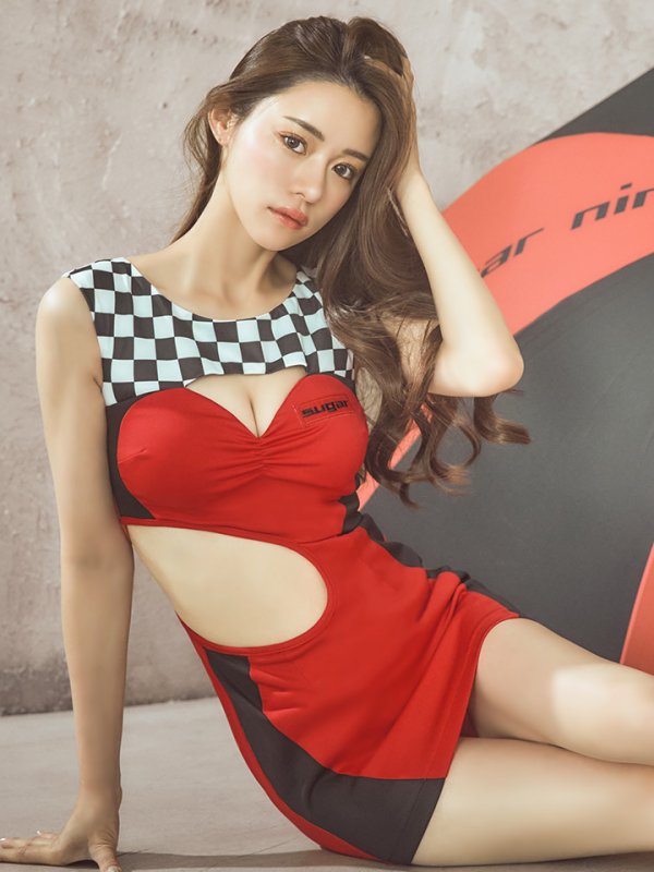 画像18: 【即日発送】レースクイーンコスプレ【sugar nineハロウィン】【XS-Mサイズ/1カラー】[OF01] (18)