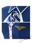 画像13: 【ハロウィン】セクシーCAコスプレ/2ピース/セットアップ【コスプレ4点セット】【XS-Mサイズ/1カラー】[YMT] (13)