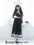画像1: 【即日発送】シスターコスプレ/レースワンピース【sugar nineハロウィン3点セット】【S-XLサイズ/1カラー】[YMT] (1)