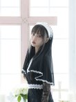 画像8: 【即日発送】シスターコスプレ/レースワンピース【sugar nineハロウィン3点セット】【S-XLサイズ/1カラー】[YMT] (8)