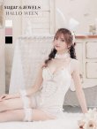 画像1: 【即日発送】セクシーレースバニーコスプレ【sugar nineハロウィン6点セット】【S-Lサイズ/3カラー】[YMT] (1)