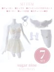 画像16: 【即日発送】2ピース/レースセクシーエンジェル/天使コスプレ【sugar nineハロウィン7点セット】【S-Mサイズ/2カラー】[YMT-H] (16)