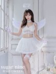 画像3: 【即日発送】2ピース/レースセクシーエンジェル/天使コスプレ【sugar nineハロウィン7点セット】【S-Mサイズ/2カラー】[YMT-H] (3)