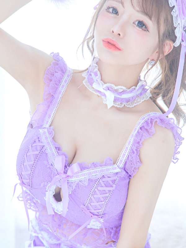 画像16: 【即日発送】【ハロウィン】【マリームーンコラボ】 セクシーレースキャット【コスプレ6点セット】【XS-L/7カラー】[HC03] (16)