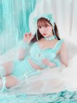 画像9: 【即日発送】【ハロウィン】【マリームーンコラボ】 セクシーレースキャット【コスプレ6点セット】【XS-L/7カラー】[YMT] (9)