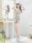 画像30: 【即日発送】【ハロウィン】【マリームーンコラボ】 セクシーレースキャット【コスプレ6点セット】【XS-L/7カラー】[YMT] (30)