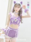 画像8: 【即日発送】【マリームーンコラボ】 セクシーレースキャット【ハロウィンコスプレ6点セット】【XS-Lサイズ/7カラー】[YMT] (8)