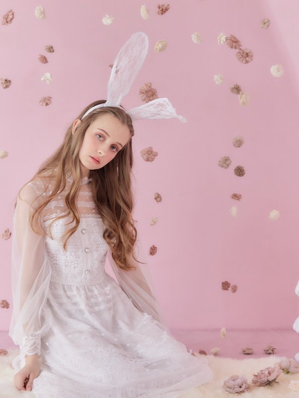 画像10: 【SALE!!】【即日発送】バニーワンピースコスプレ/レースワンピース【sugar nineハロウィン3点セット】【S-Lサイズ/1カラー】[OF01] (10)