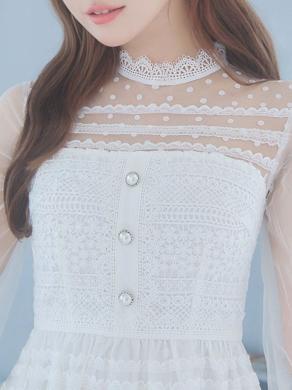 画像7: 【SALE!!】【即日発送】バニーワンピースコスプレ/レースワンピース【sugar nineハロウィン3点セット】【S-Lサイズ/1カラー】[OF01] (7)